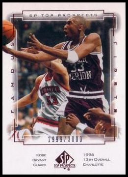 2000 SP Top Prospects 47 Kobe Bryant